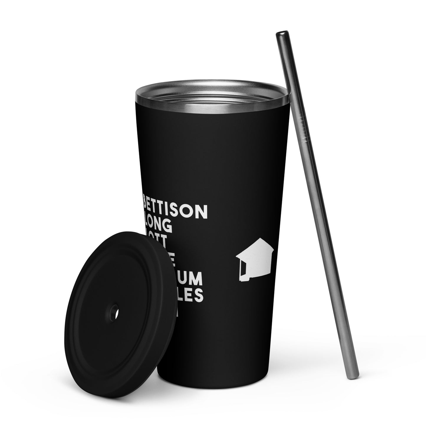 PRH Insulated Tumbler with a Straw