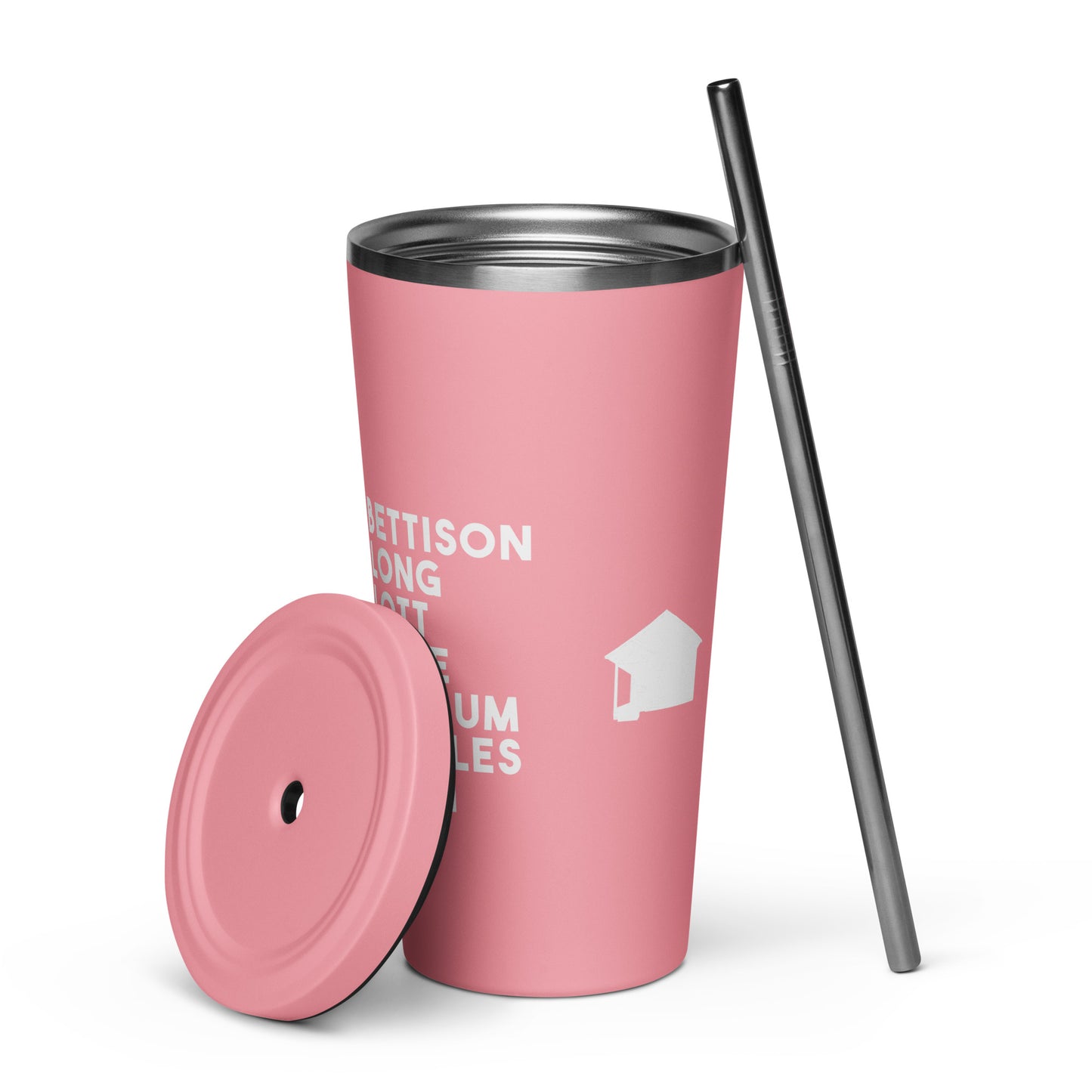 PRH Insulated Tumbler with a Straw