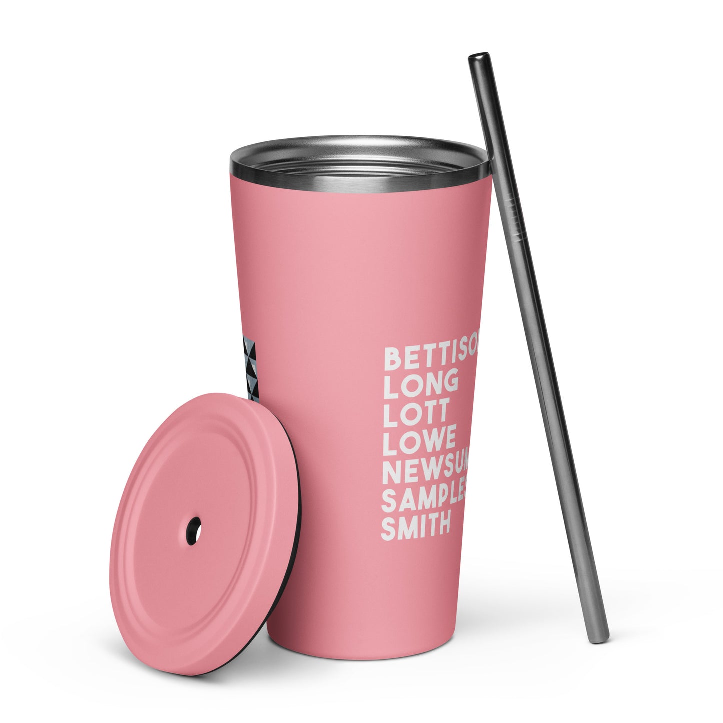 PRH Insulated Tumbler with a Straw